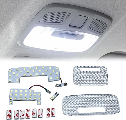 Lámpara LED para maletero de lectura interior, bombilla de cúpula compatible con Suzuki Jimny Jimny JB64 JB74W 2019-2022 (lente ahumada)