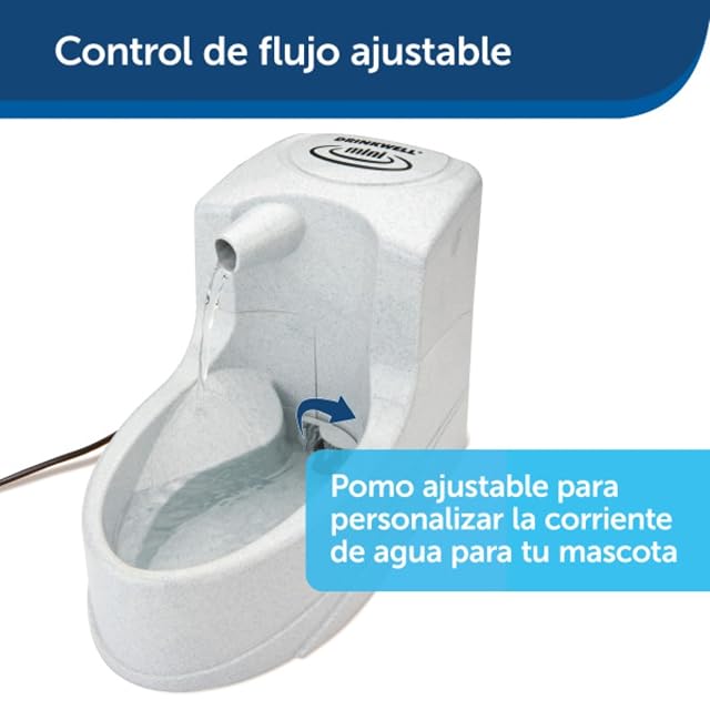 Foto 4 de 8 de PetSafe Drinkwell Mini 1.2 litros - Fuente de Agua para Gatos y Perros Pequeños