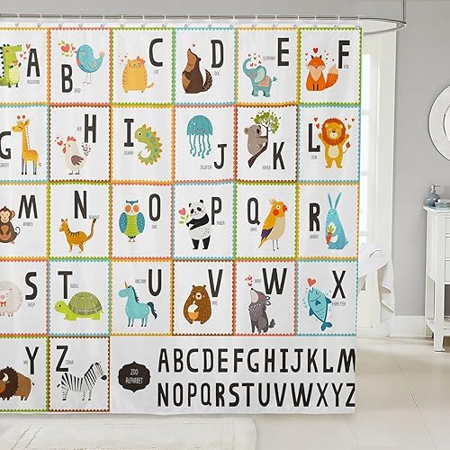 Miniatura 7 de Tiki Bar - Juego de cortina de ducha de inspiración retro, cortina de ducha para fiesta hawaiana feliz para niños y niñas, bonito patrón Tiki Multi