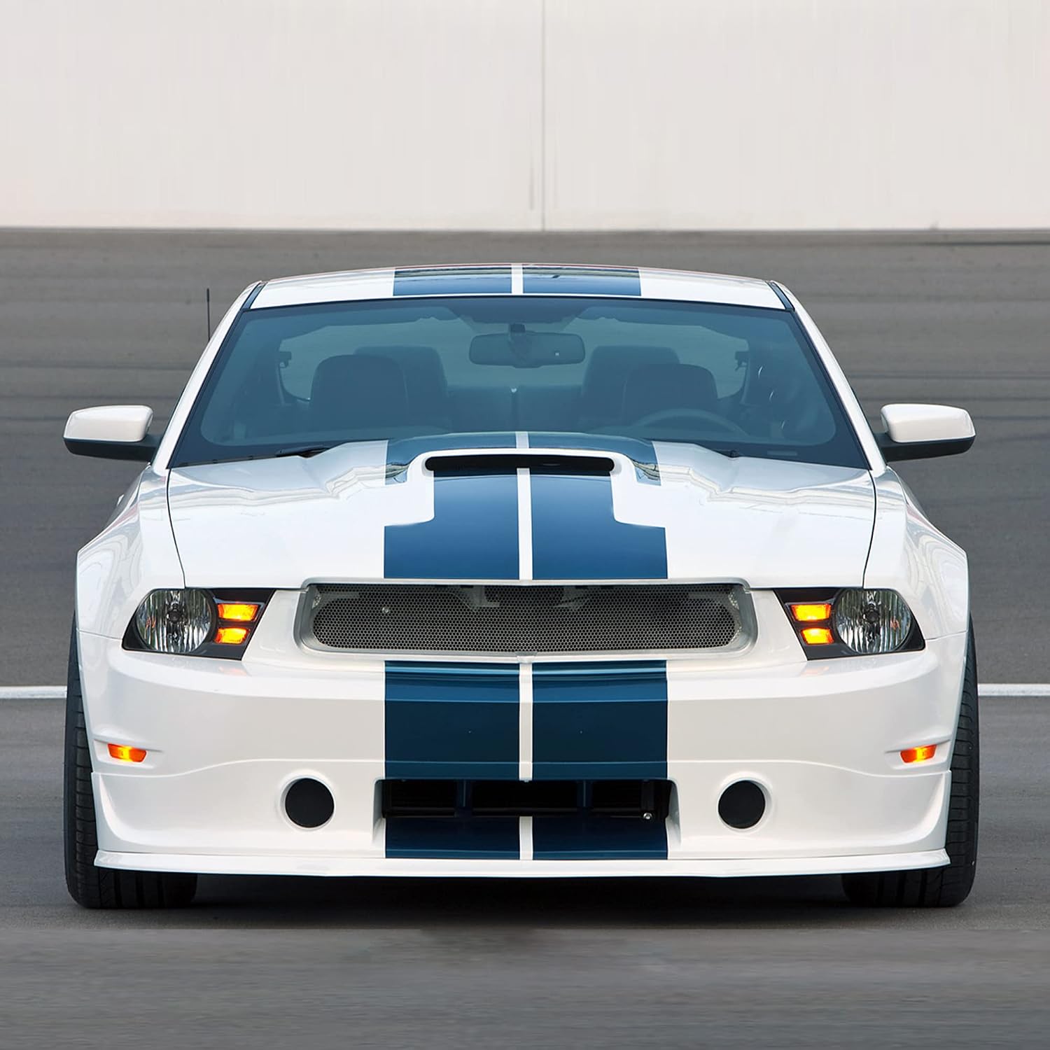 Headlight Assembly Fit For 2010 2011 2012 2013 2014 Ford Mustang 10 11 12 13 14 Ford Mustang OE Headlamp Replacement Left Side and Right Side