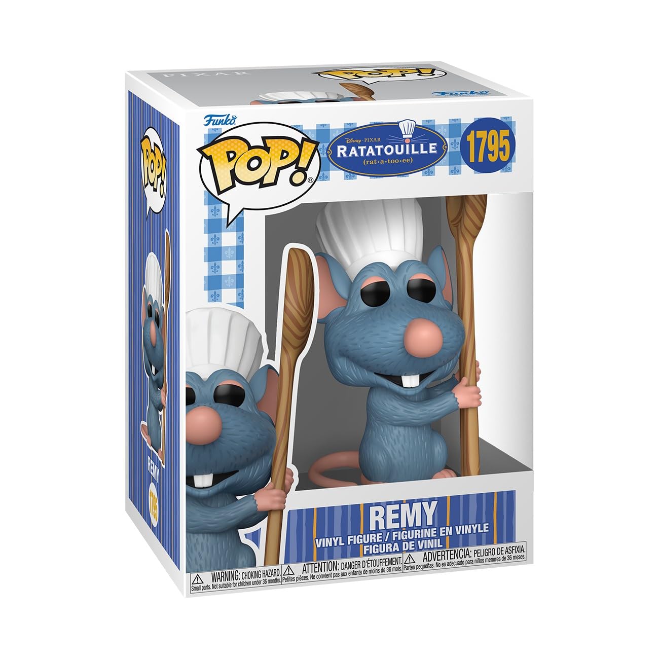 POP! Disney Pixar: Ratatouille - Remy | Official Merch - Collectable Vinyl Figurine for Shelf Display - Birthday Gift Idea for Fans and Collectors