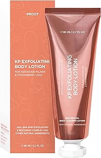 KP Lotion | Keratosis Pilaris Lotion | Keratosis Pilaris Cream for Bumpy and Dry Skin | KP Lotion for Strawberry Legs, Keratosis Pilaris and Other Bumpy Body Blemishes | Keratosis Pilaris Lotion for Body Moisturizer | Keratosis Pilaris Treatment Lotion for Body | KP Lotion for Keratosis Pilaris Treatment | KP Lotion for Skin Smoothing Keratosis Pilaris Treatment | Formulated with Natural Ingredients to get Rid of Strawberry Legs | 2.71 fl oz 80 ml