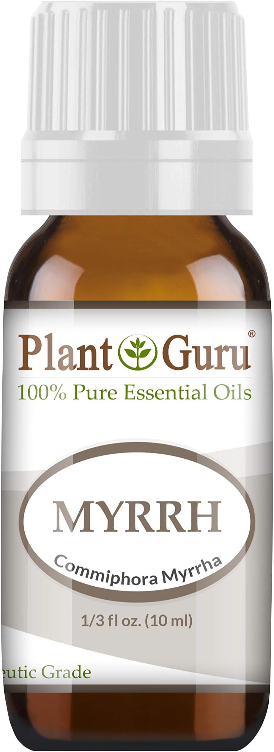 Plant Guru Myrrh Essential Oil 10 ml 100% Pure Undiluted Therapeutic Grade.