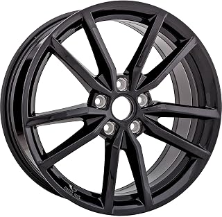 New 18x7.5 18-Inch Black Aluminum Alloy Wheel Rim Fits VW Volkswagen Golf GTI 2019-2021 ALY70055U45N