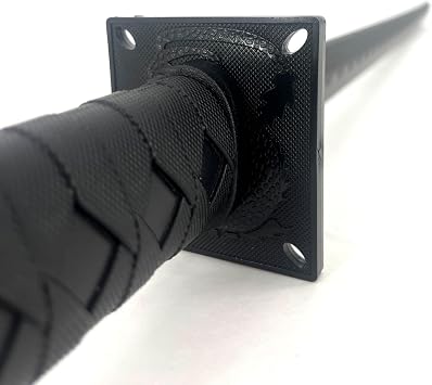 E-BOGU Black Polypropylene Ninja Ninjutsu Practice Sword (34.5)