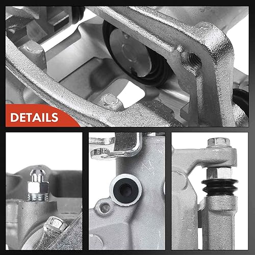 Miniatura 7 de A-Premium Conjunto de pinza de freno de disco con soporte compatible con determinados modelos Hyundai y Kia - Elantra GT, para Veloster, Forte,