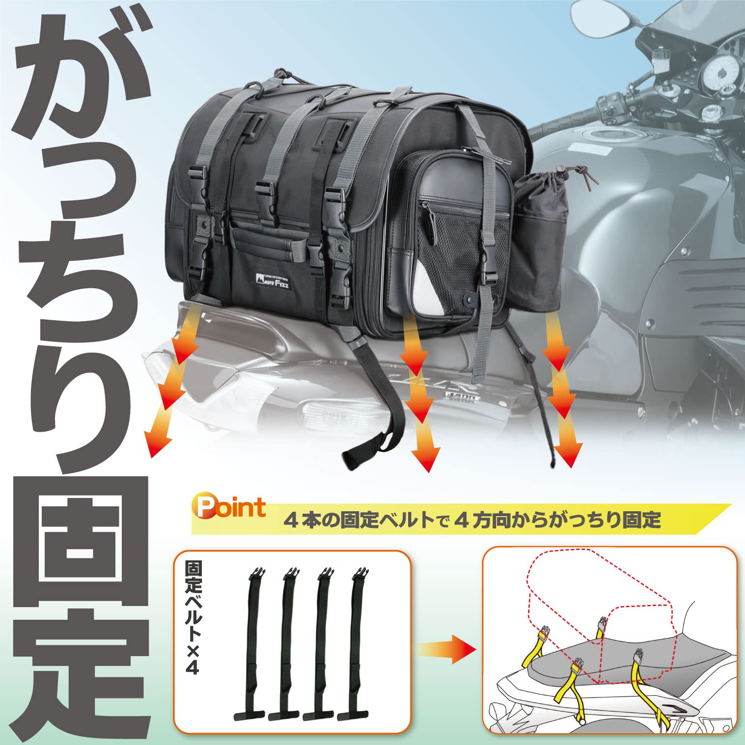 Amazon | タナックス(TANAX) フィールドシートバッグ モトフィズ 