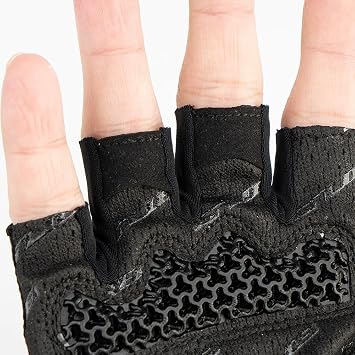 GUB Bike S073 Half Finger Glove 3D Printed Pad Unisex Sports Riding Outdoor Cycling Road Bike Short Finger Gloves for Adult