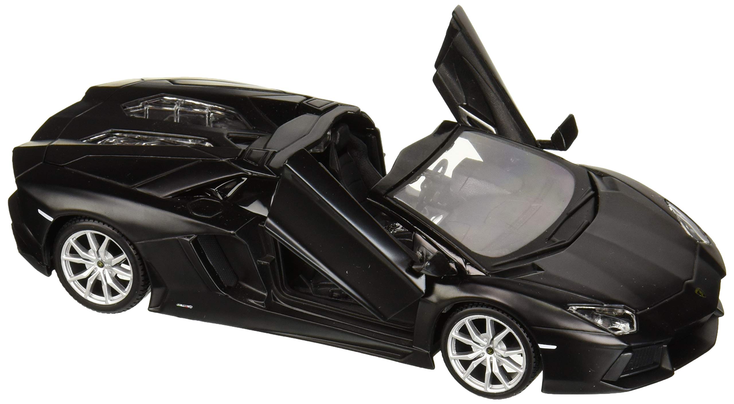 Lamborghini Aventador LP 700-4 Roadster Matt Black 1/24 Diecast Model Car by Maisto