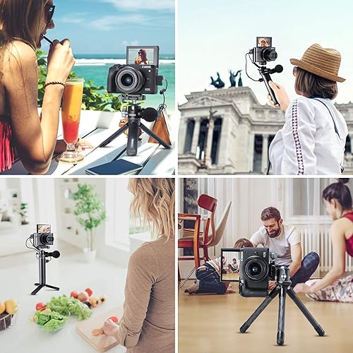 Miniatura 5 de ULANZI U80L - Cabezal de bola de trípode + soporte de escritorio para cámara VIJIM