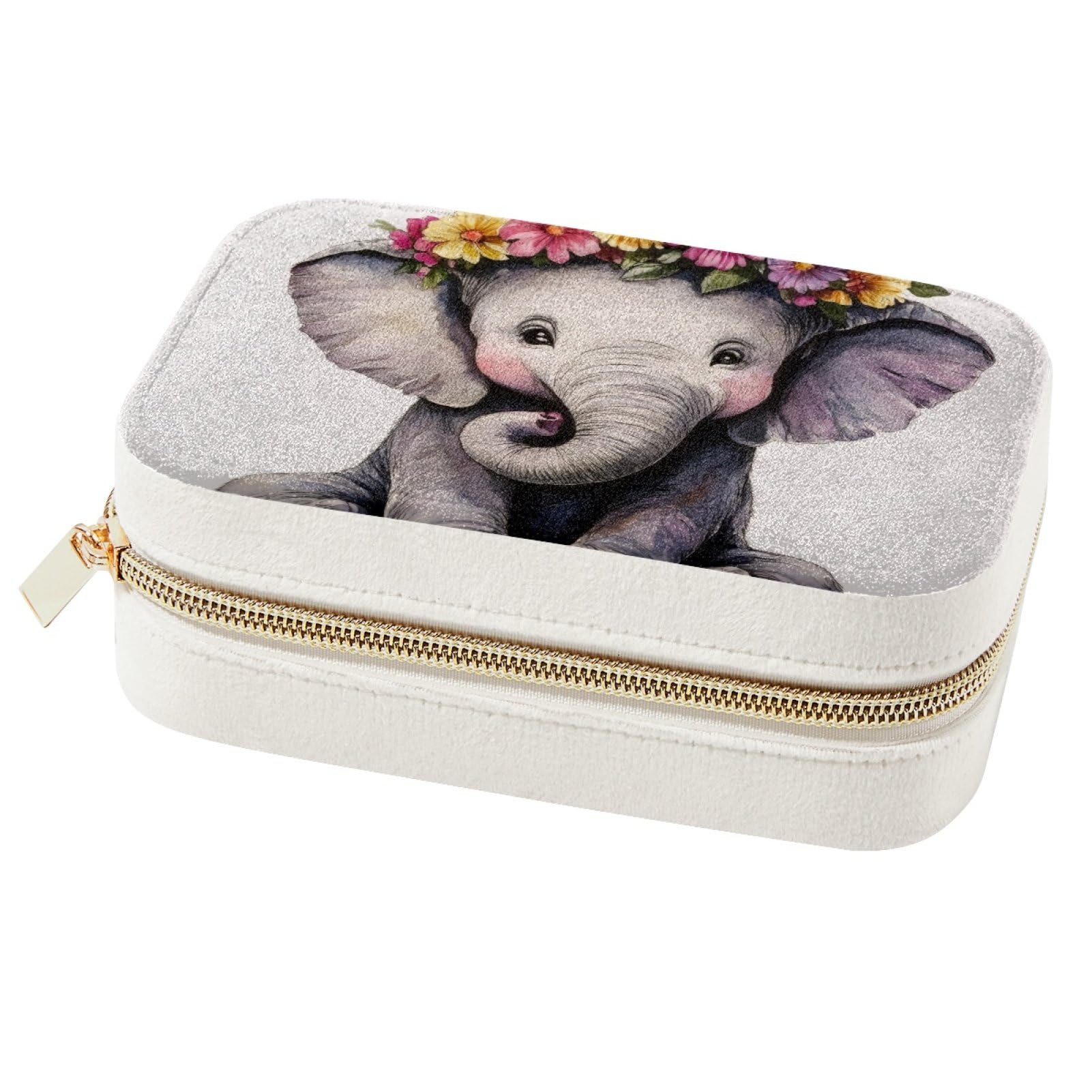 Boîte à bijoux éléphant pour ne plus emmêler vos colliers