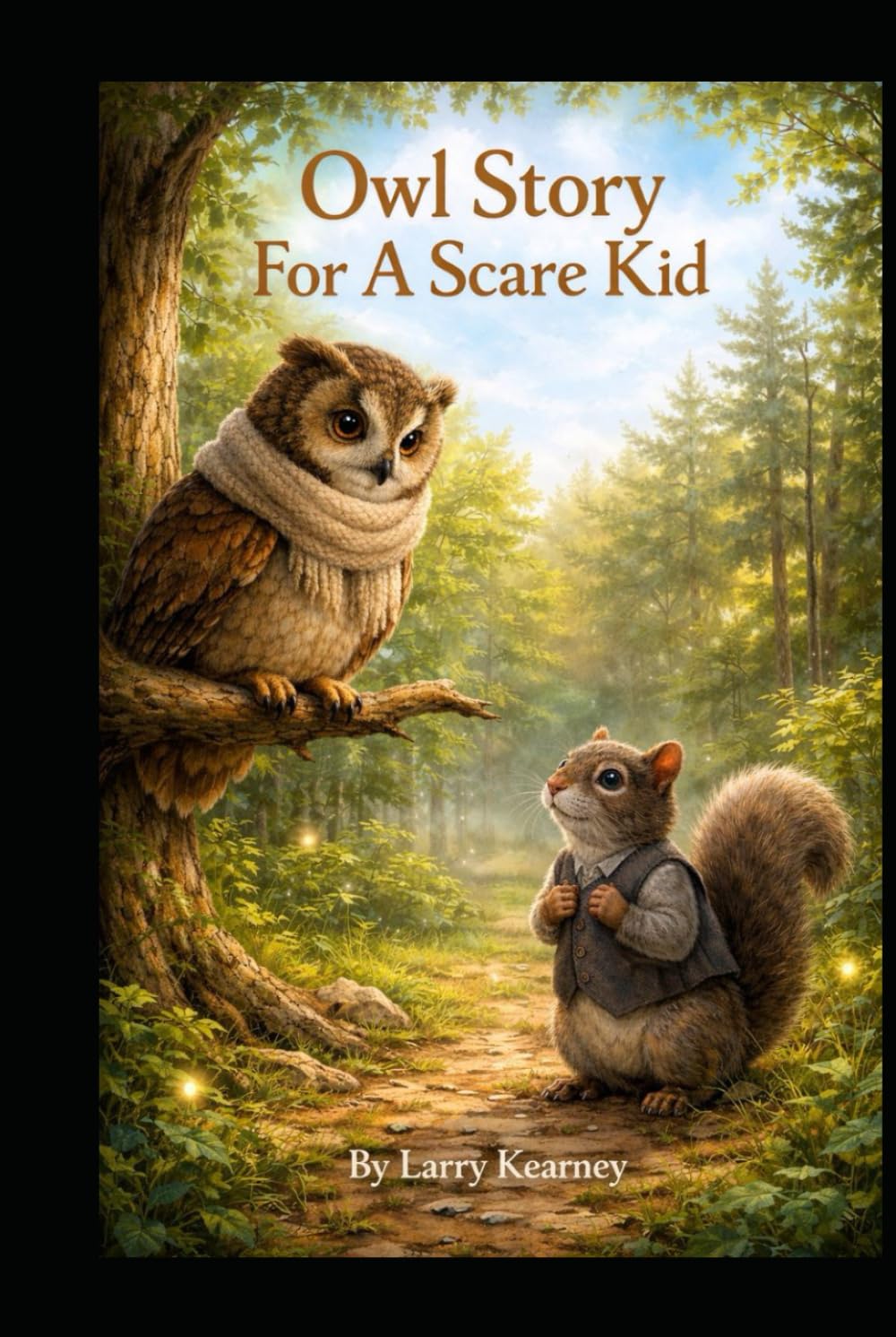Owl Story For A Scare Kid: Perfect for bedtime: a soft, magical journey where a small owl helps a nervous squirrel trust nighttime sounds