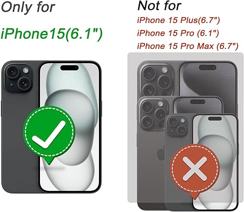 Miniatura 2 de DHCALL Funda para iPhone 11 (6.1 pulgadas), con 2 protectores de pantalla de vidrio templado protección resistente contra caídas de grado militar, a