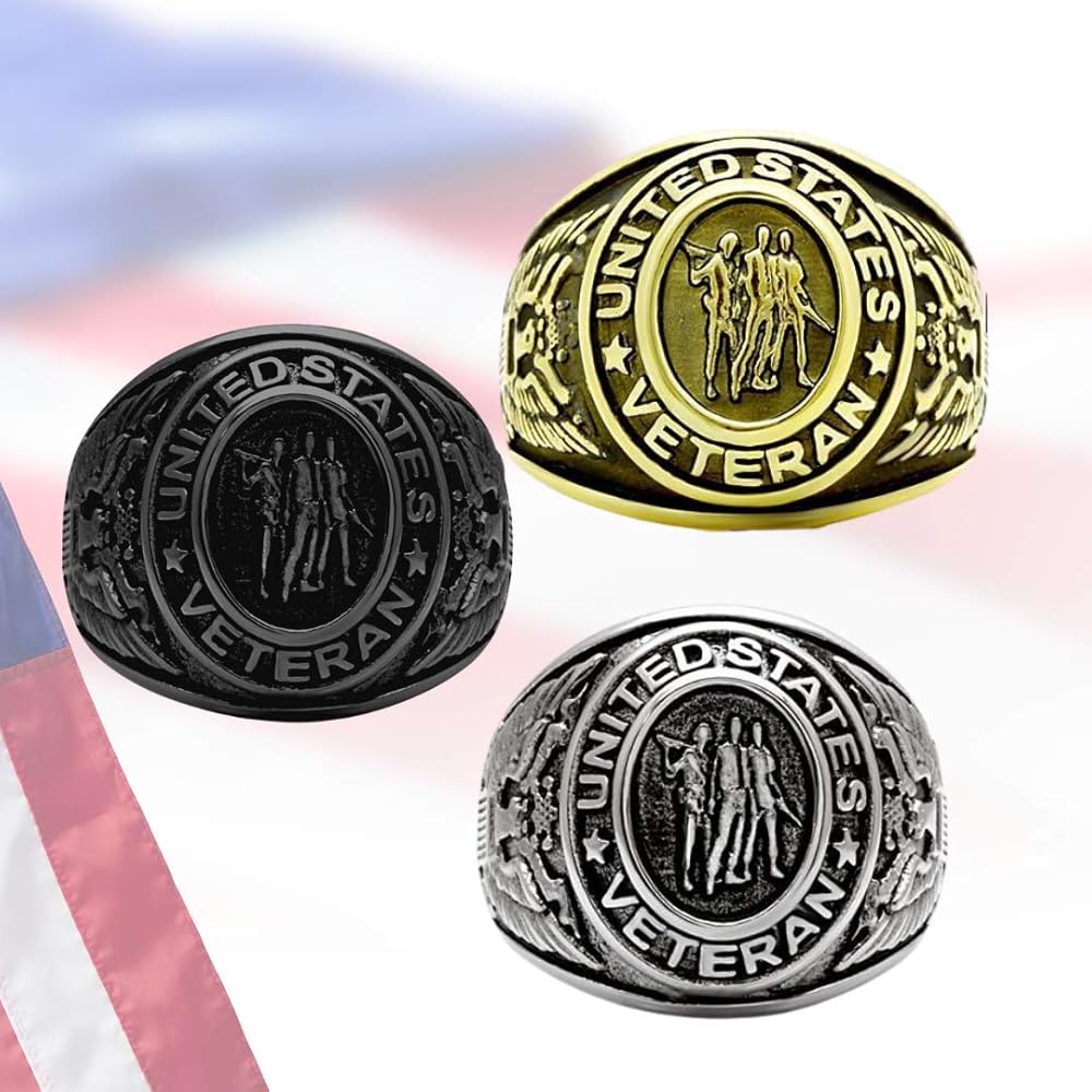 Amazon | Eternal Sparkles メンズ アメリカ 退役軍人 ミリタリー