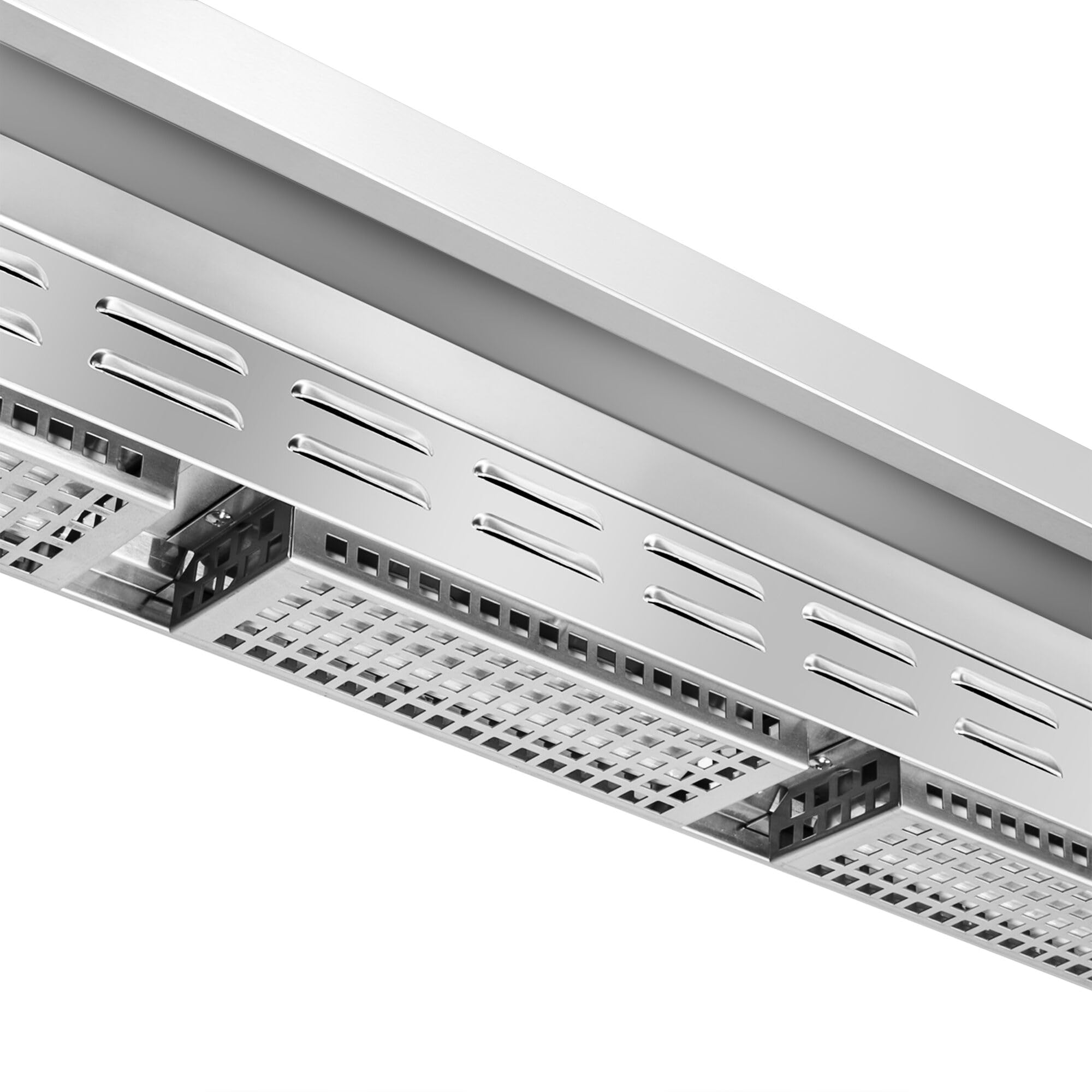 GGM Gastro | AB1K144#KBK13-3 | Wärmebrücke mit Keramikstrahler - 1400x370mm - 1,05 kW - 1 beheizte Etage