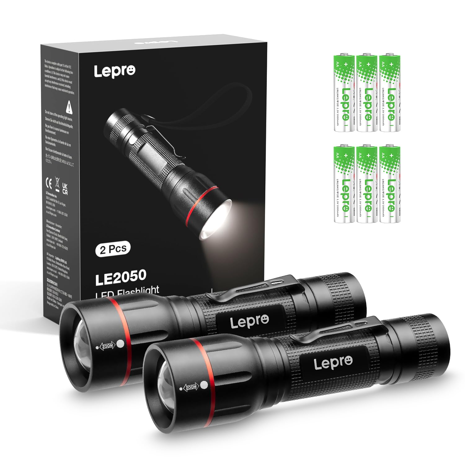 韓国BL Flashlight フラッシュライト 特典 日本限定 Lepro LED懐中電灯 フラッシュライト LE2050 強力 軍用