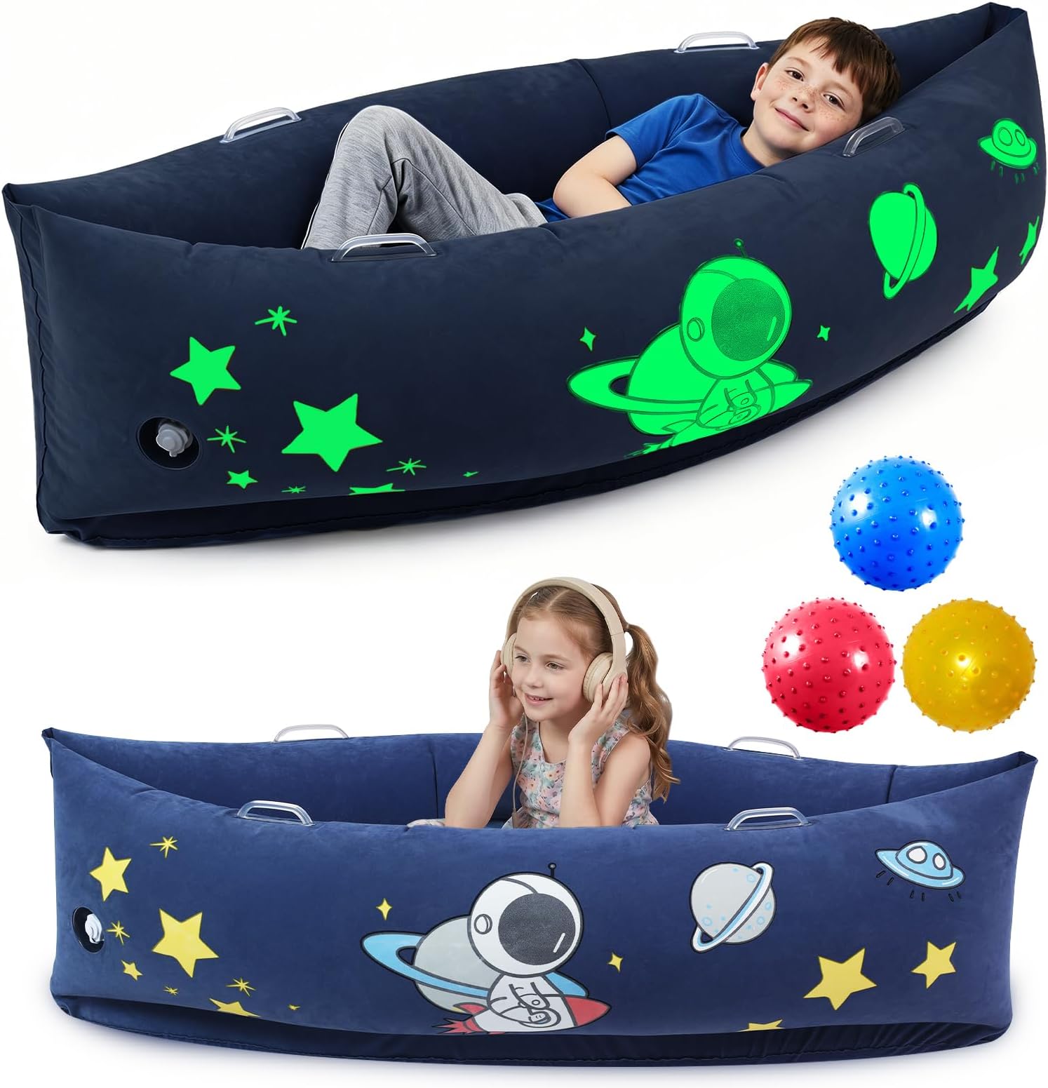 Sensory Chair for Kids, 60-Inch Sensory Toy for Children