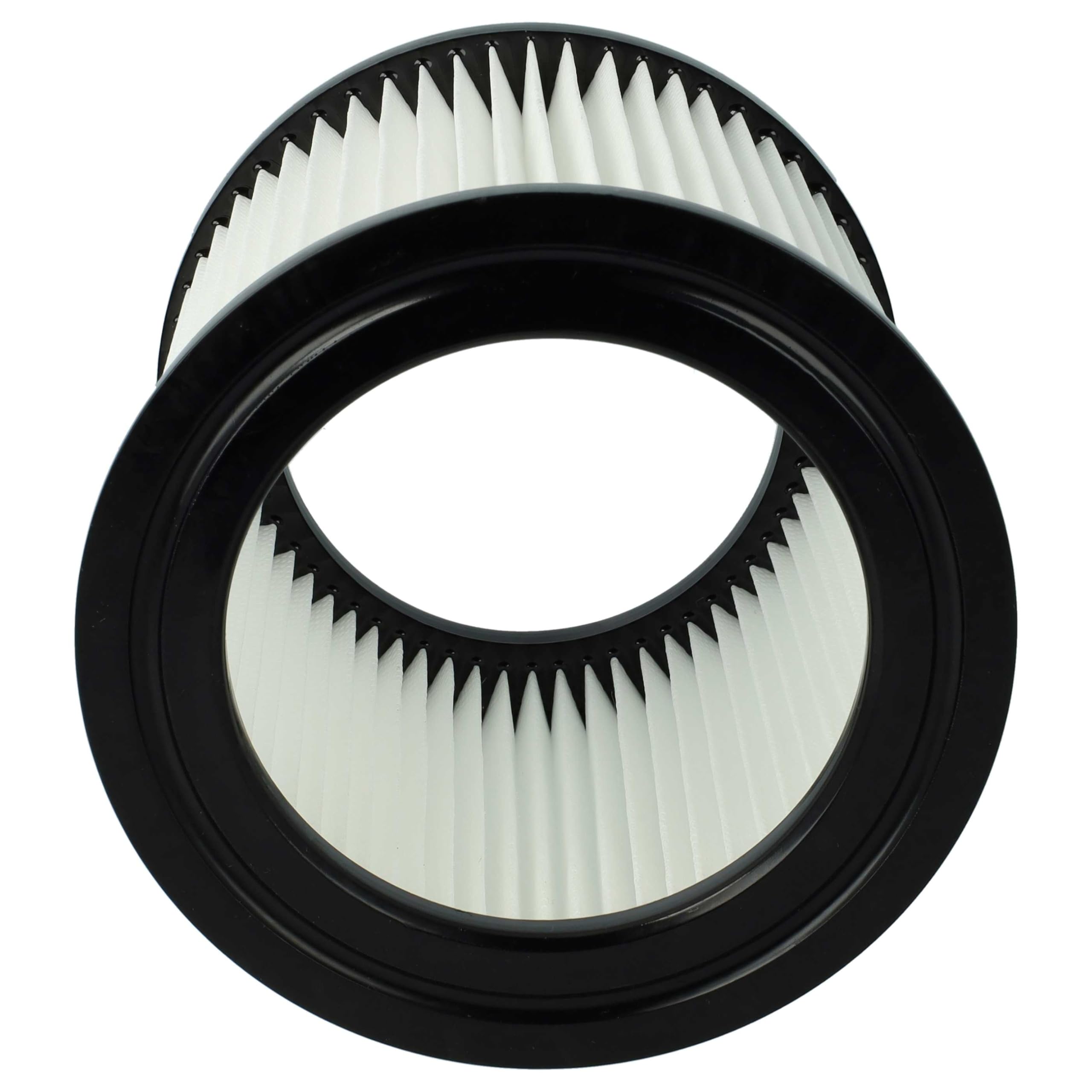 vhbw 8x Elemento filtrante compatible con Nilfisk Buddy II 18 UK | aspiradora seco/mojado