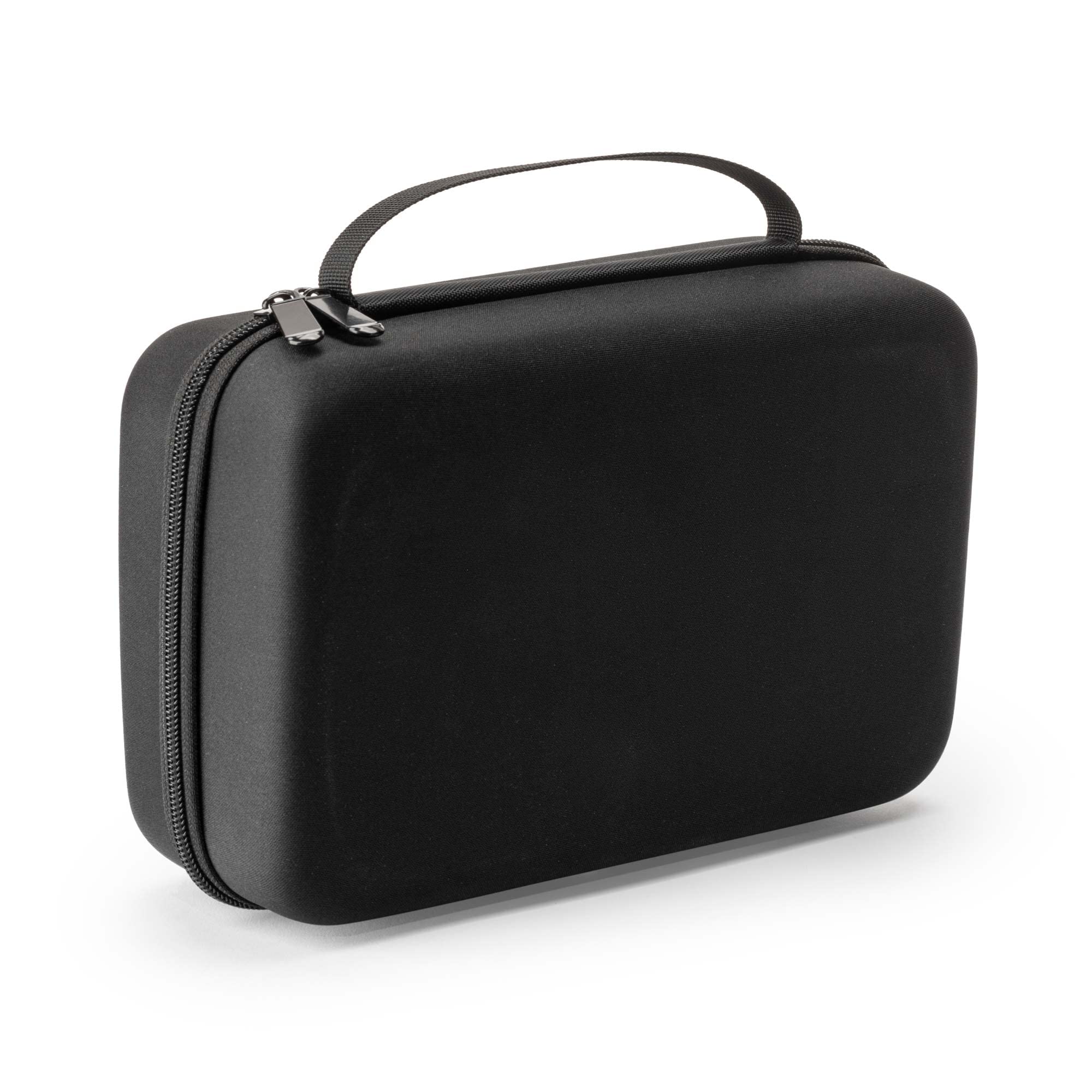 Jata JBSC1430 Haartrockner für Reisen, klein, leistungsstark, 2200 W, 3 Leistungen, schnell trocknend, zusammenklappbarer Griff, mit Etui, inkl. Mikrofaser-Turban-Handtuch, Schwarz