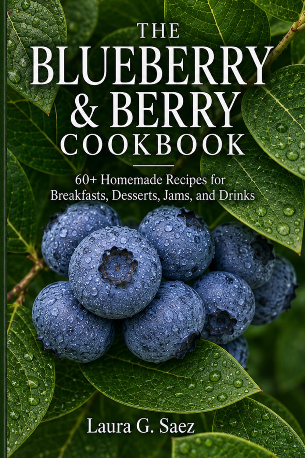 THE BLUEBERRY & BERRY COOKBOOK: Over 60 Homemade Recipes for Breakfasts, Desserts, Jams, Drinks, and Sweet Everyday Treats