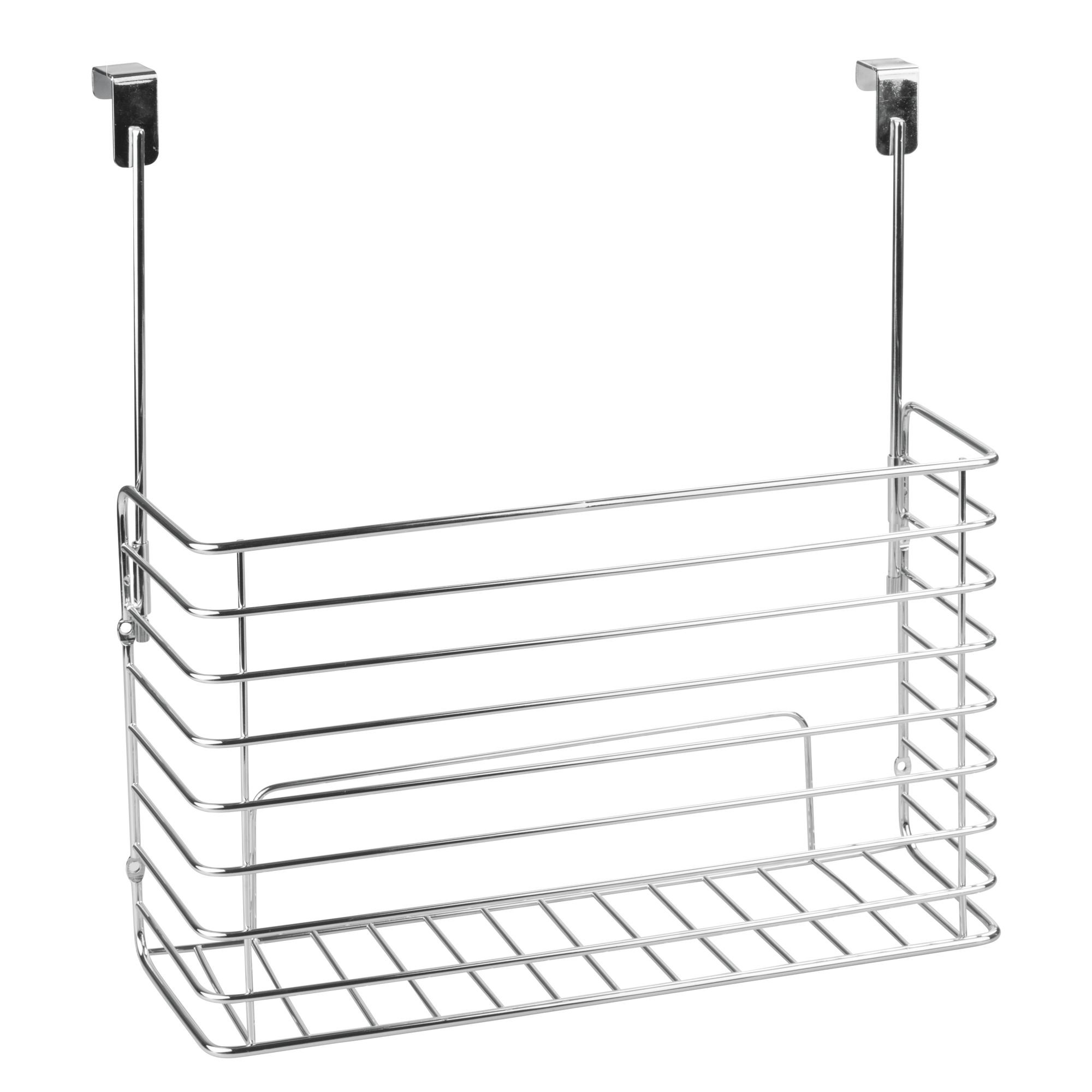 iDesign Classico Organizzatore Mobile Cucina, Metallo, Argento, 34.9x13.2x36.1 cm