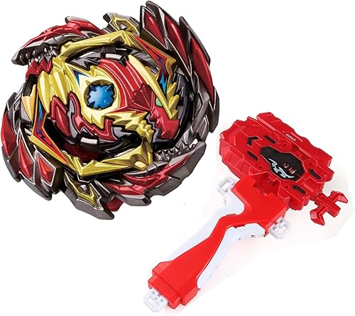 Bey Battling Tops Burst SuperKing, Bey Blade Launcher y Grip Battle Set Right Spin DB Layer System Gyro Toys Set Regalos para niños Niños B-145