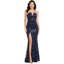 Dress The Population Womens Fernanda Bodycon Maxi Dress
