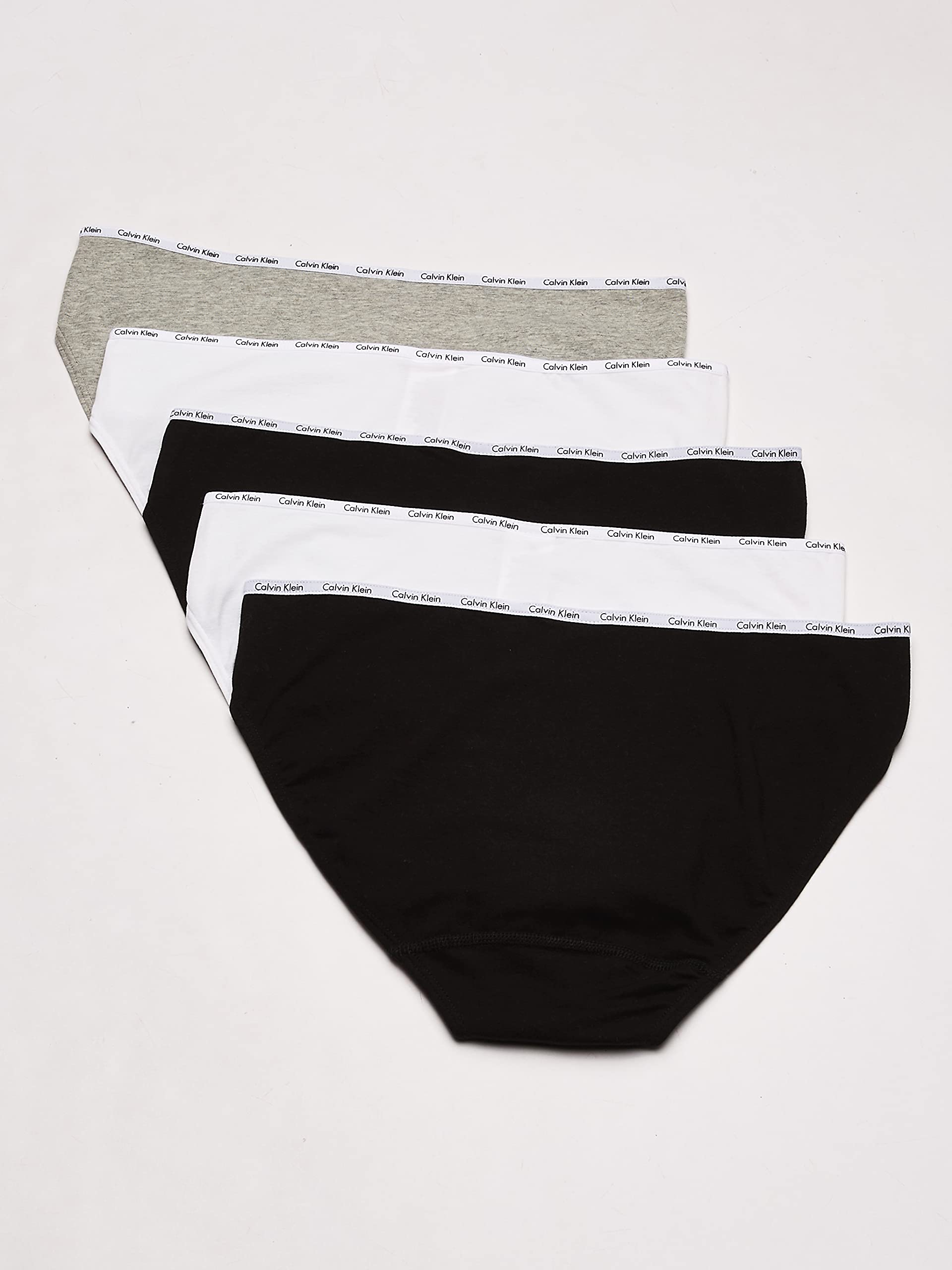 Buy Women's Cotton Stretch Logo Multipack Bikini Panty, White/Black