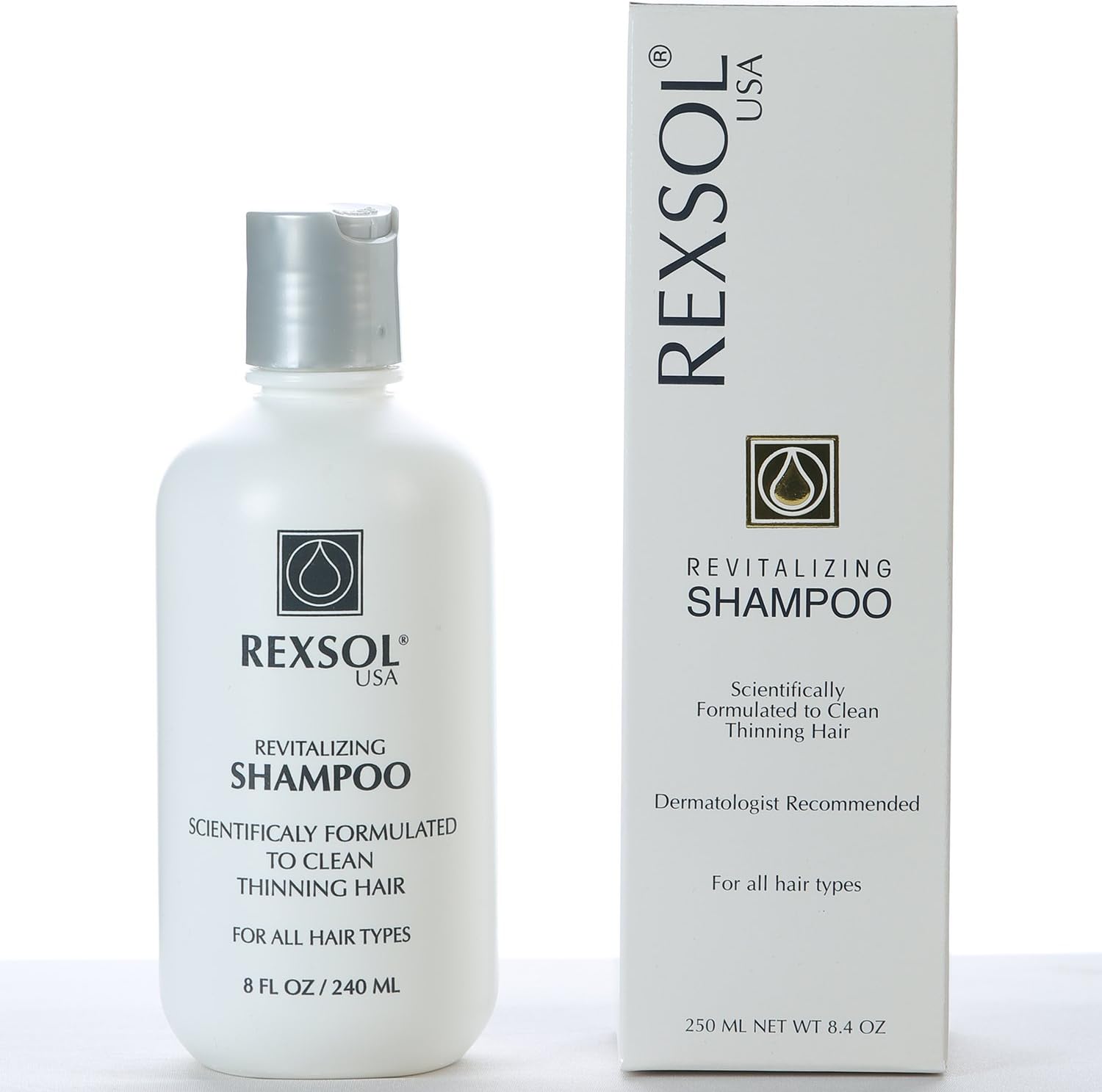Revitalizing Shampoo Scientifically Formulated to clean thinning hair (240 ml / 8 fl oz)