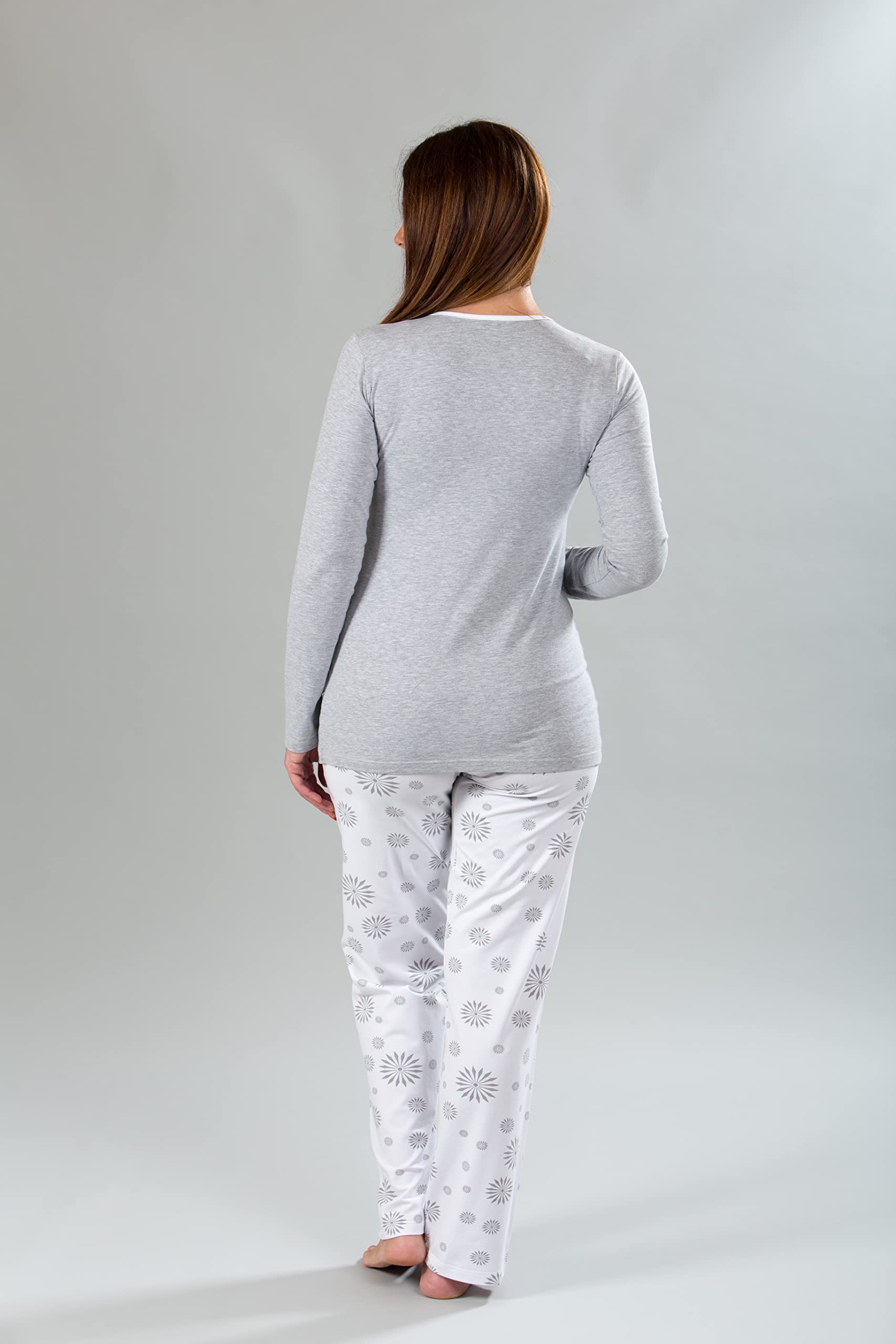 Premamy - Pigiama Premaman in Cotone per Donna