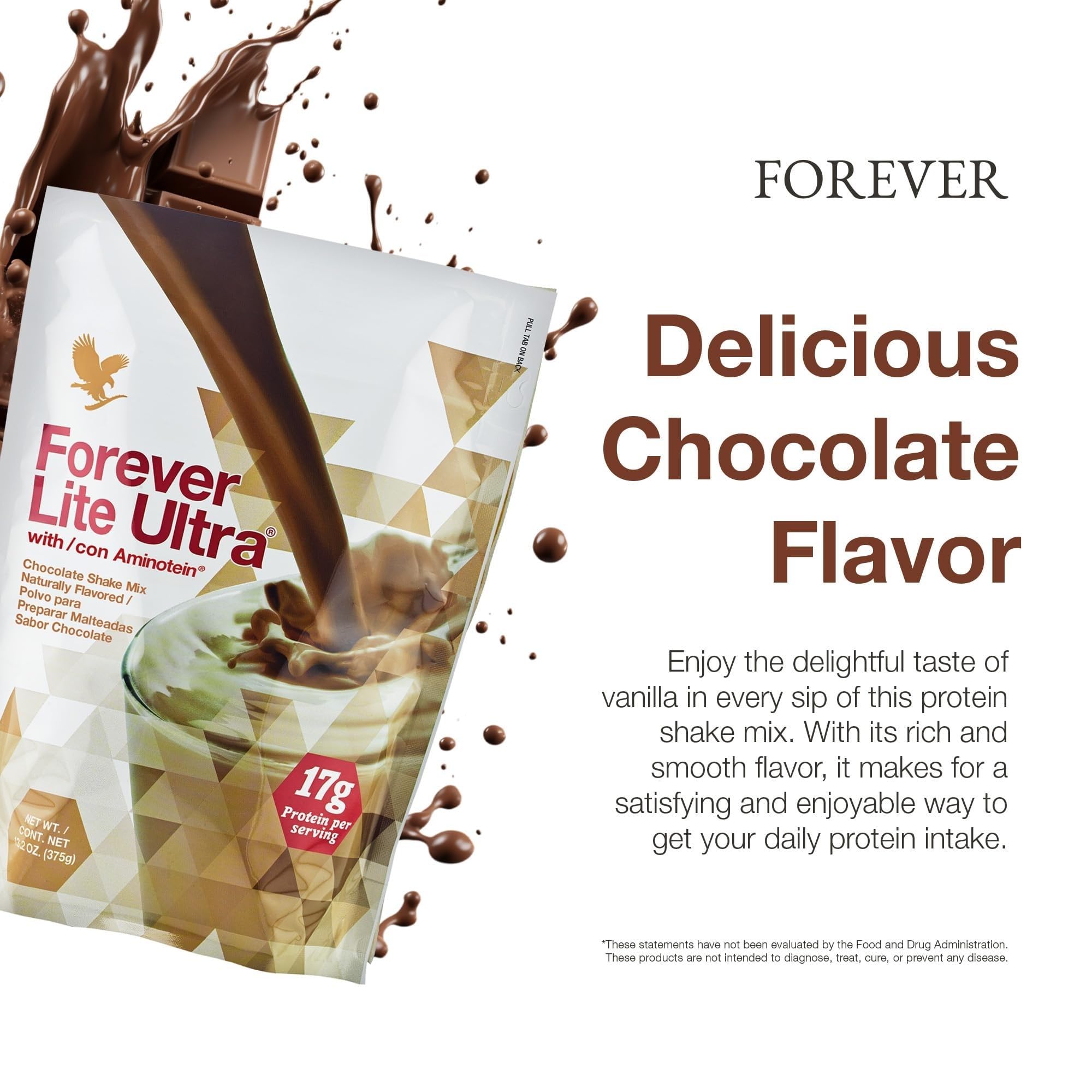 Amazon.com: Forever Living - Lite Ultra Chocolate Protein Shake