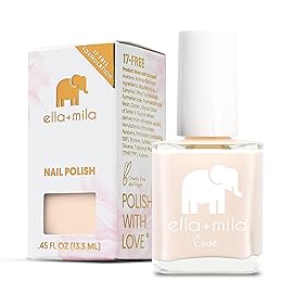 ella+mila Professional, Quick Dry, Long-Lasting & Chip-Resistant Pink Nail Polishes (Tutu Cute - 0.45 fl oz)