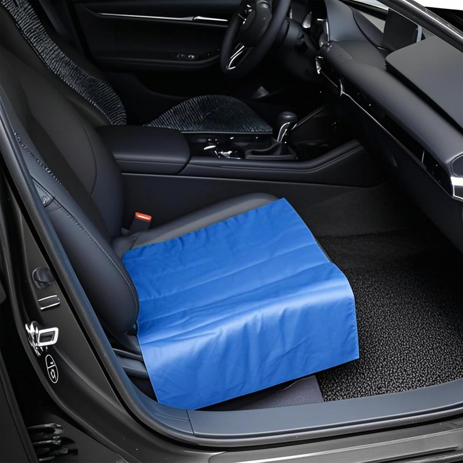 Car Tubular Slide Sheet - Double-Layer Vehicle Seat Sliding Draw Transfer Aid Pad, Positioning Transfer Assist Device for Elderly Disabled Bedridden Patient, 1 Pcs (27"L x 28"W)