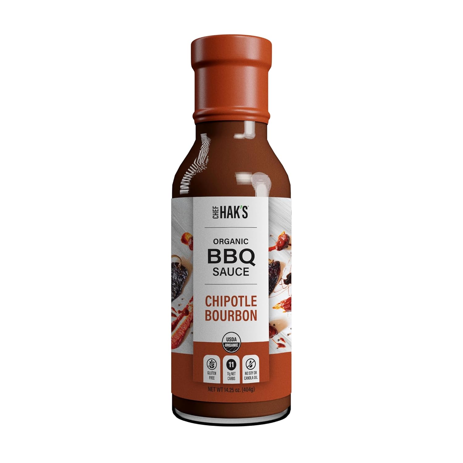 Hak’s Organic BBQ Sauce - Great For Chicken, Ribs, Wings, Brisket, Steak & More - Smoked Maple Mustard, Chipotle Bourbon, Brown Sugar (Variety Pack)