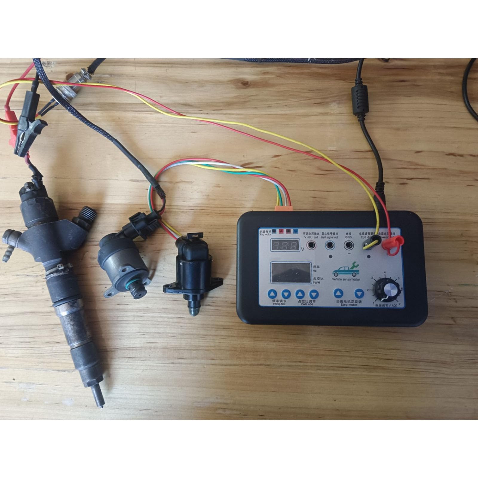 Strumento diagnostico professionale per motori automobilistici Rilevatore di guasti precisi Dati in tempo reale per Idle Stepper Rilevatore di guasti AC Strumento diagnostico automobilistico