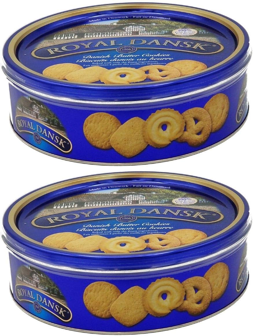 Royal Dansk Danish Butter Cookies 340g Pack of 2 Tins Amazon.ca Grocery & Gourmet Food