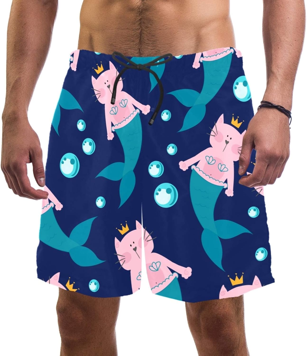Medium zwemshort met trekkoord - CK Soft Nylon Calvin Klein