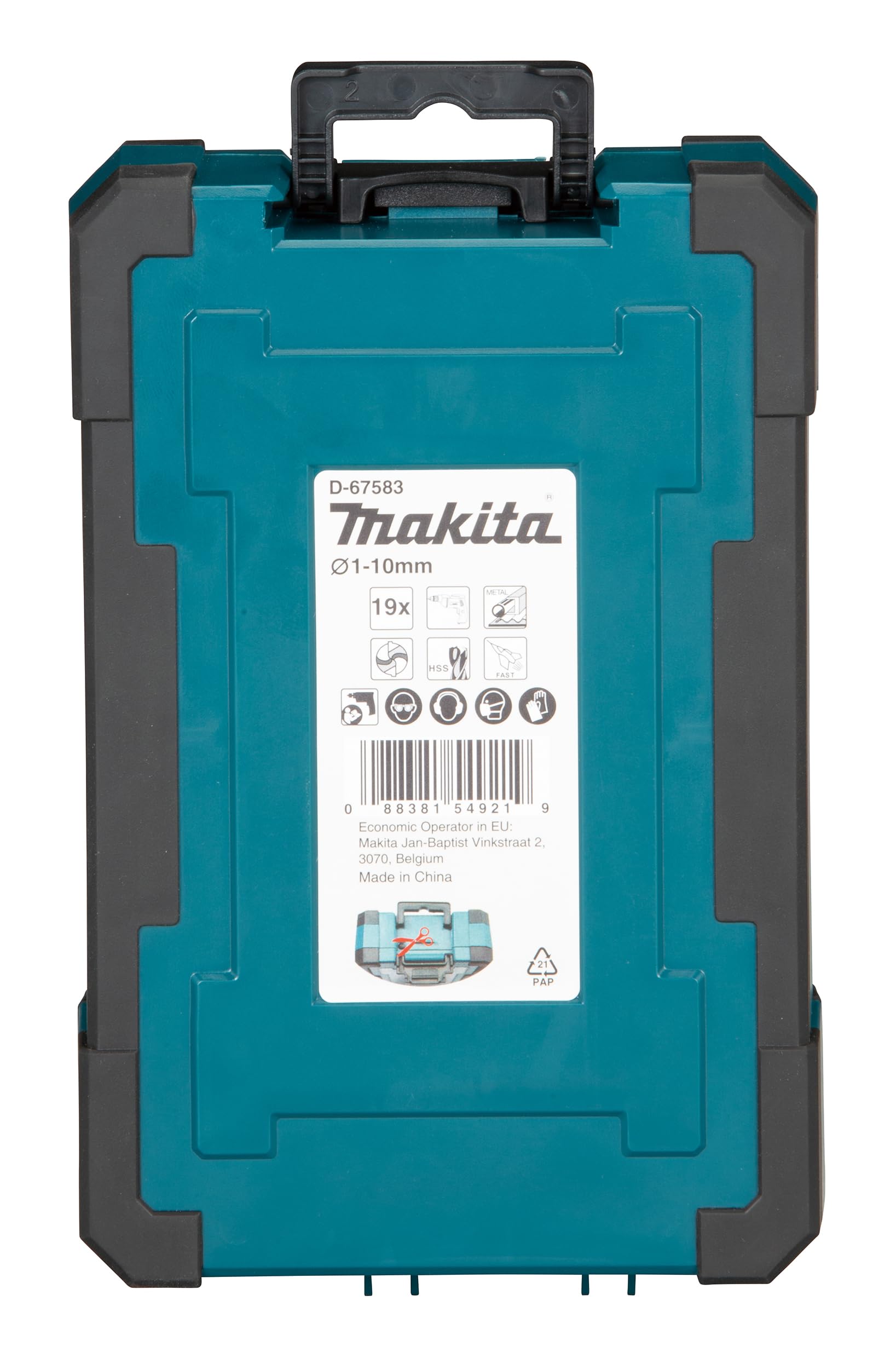 Makita D-67583 - Set di punte M-Force, 19 pezzi