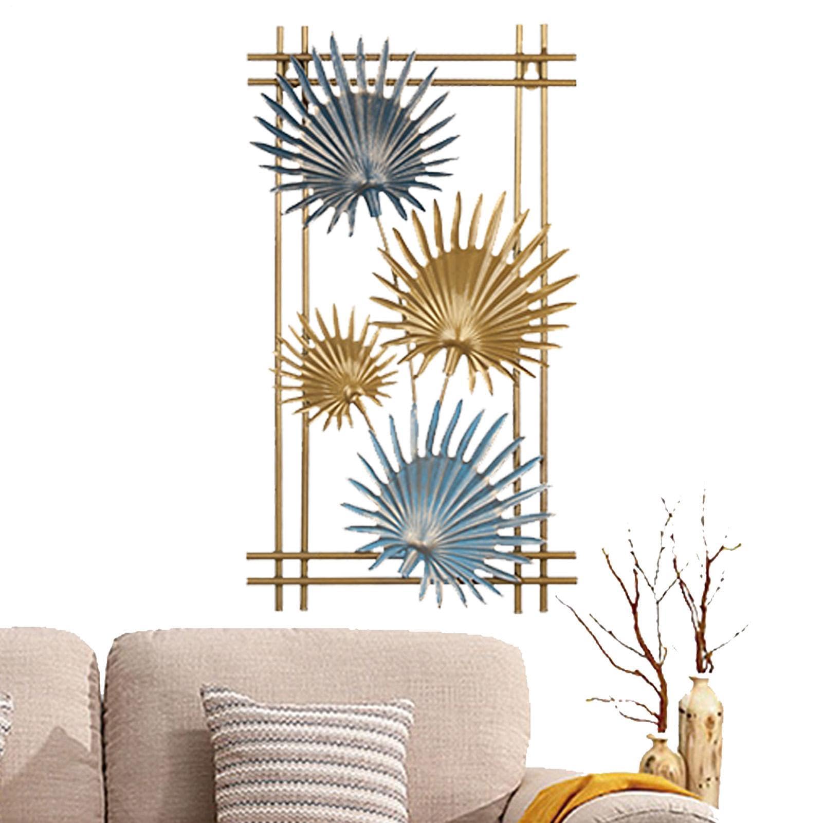 Decoración de pared de ginkgo metálica para llenar de calidez y armonía tu hogar