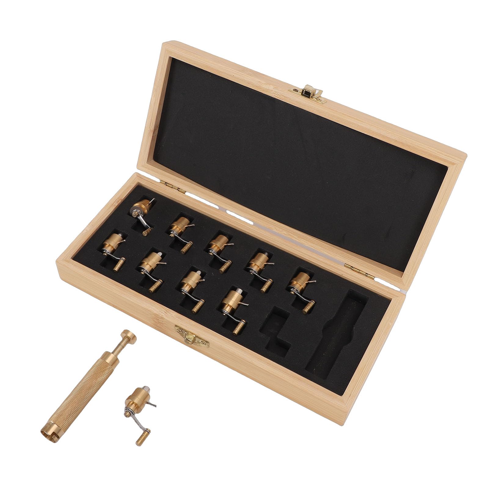 Tonysa Caricatore per Orologi in Ottone, Set Avvolgicorda Ergonomico