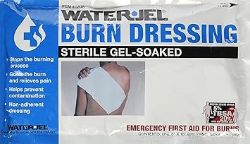 Water Jel Emergency Burn Dressing, 8" x 18"