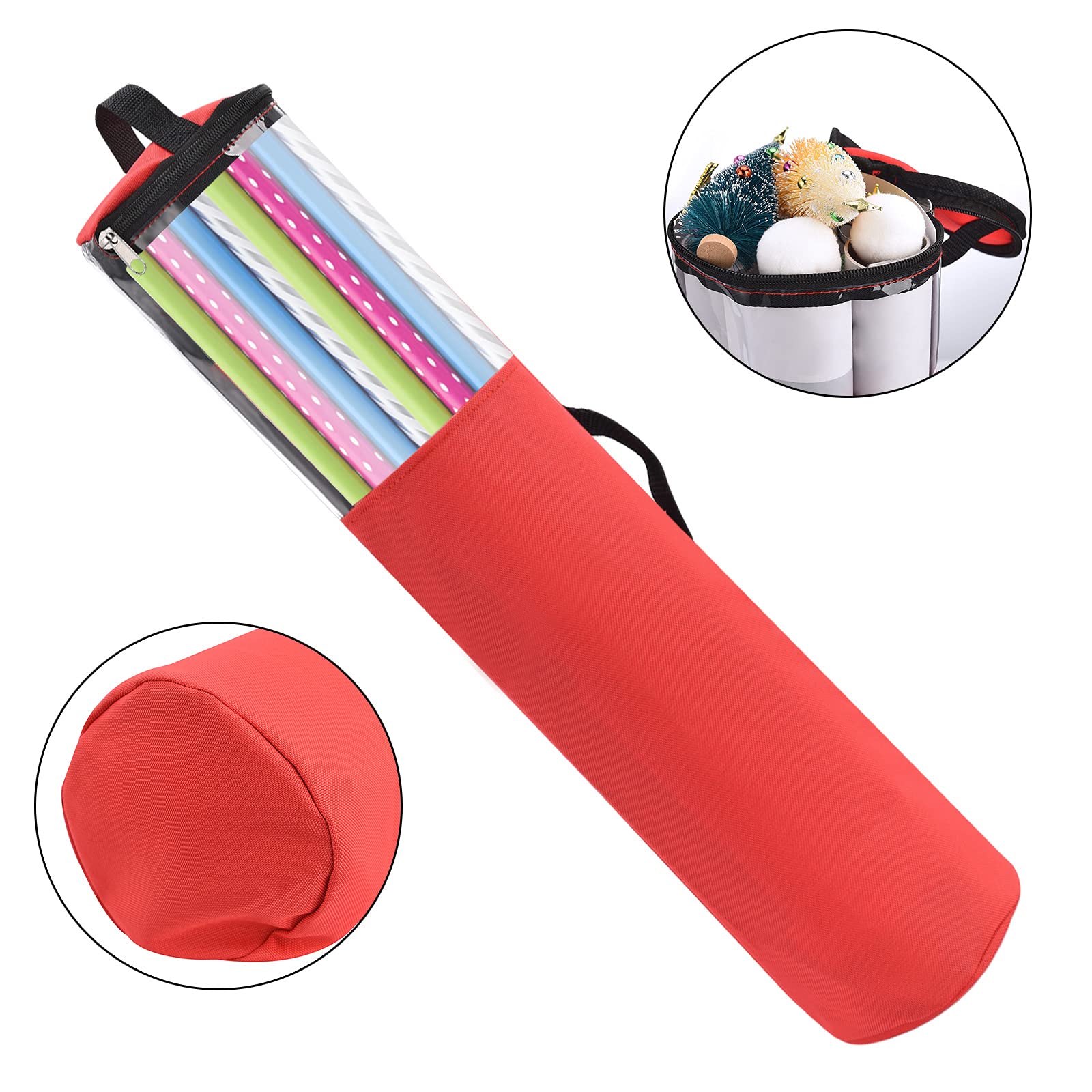 Sac De Rangement Pour Papier Cadeau – 30 X 100 Cm, Imperméable – Résistant à La Poussière Et Aux Taches – Pour Voyage, Maison, Bureau - 8