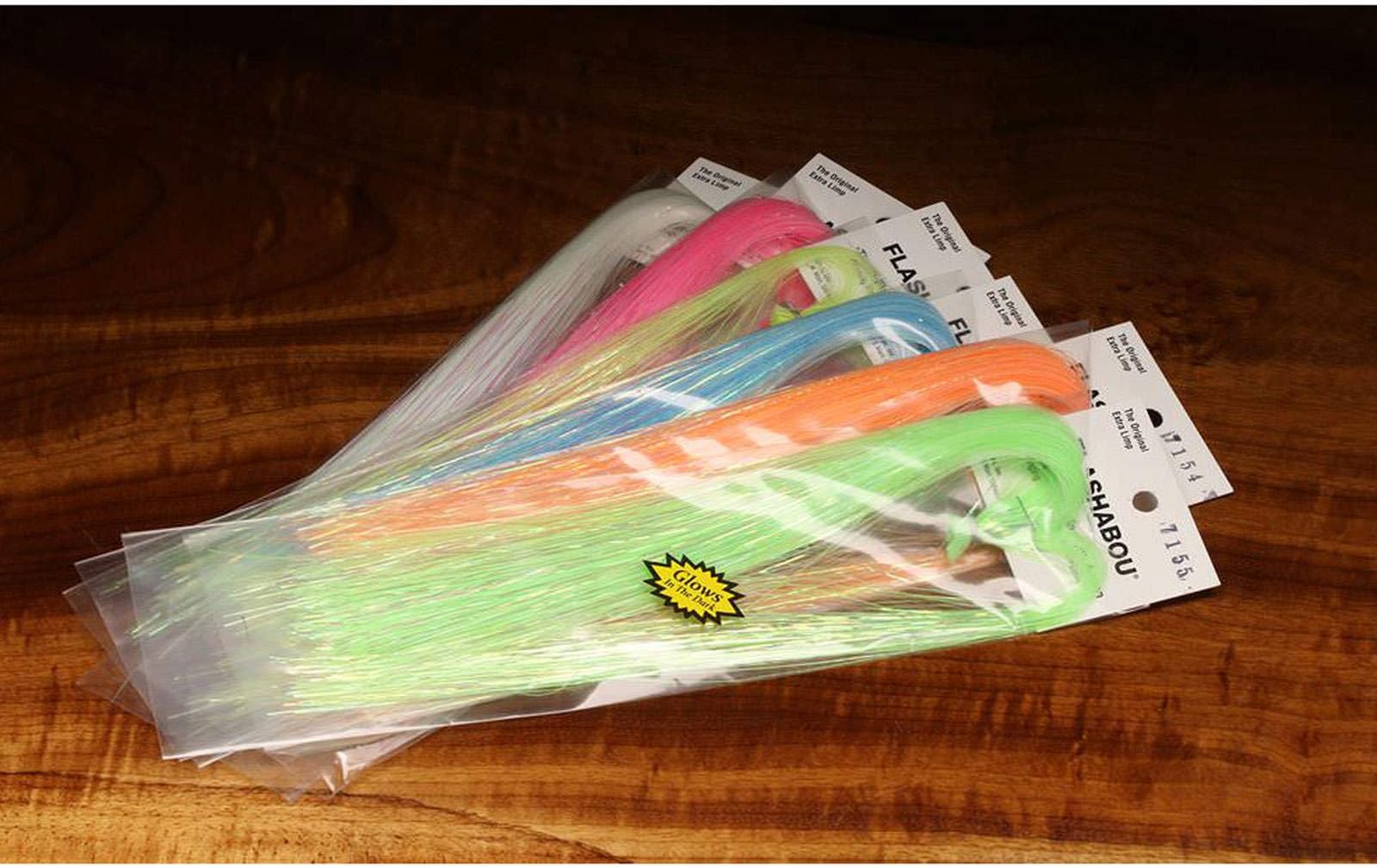 Glow in the Dark Flashabou - orange 6954