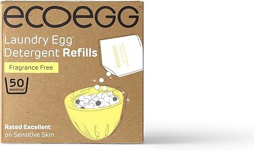 ecoegg Laundry Egg Refill Fragrance Free, 50 Loads