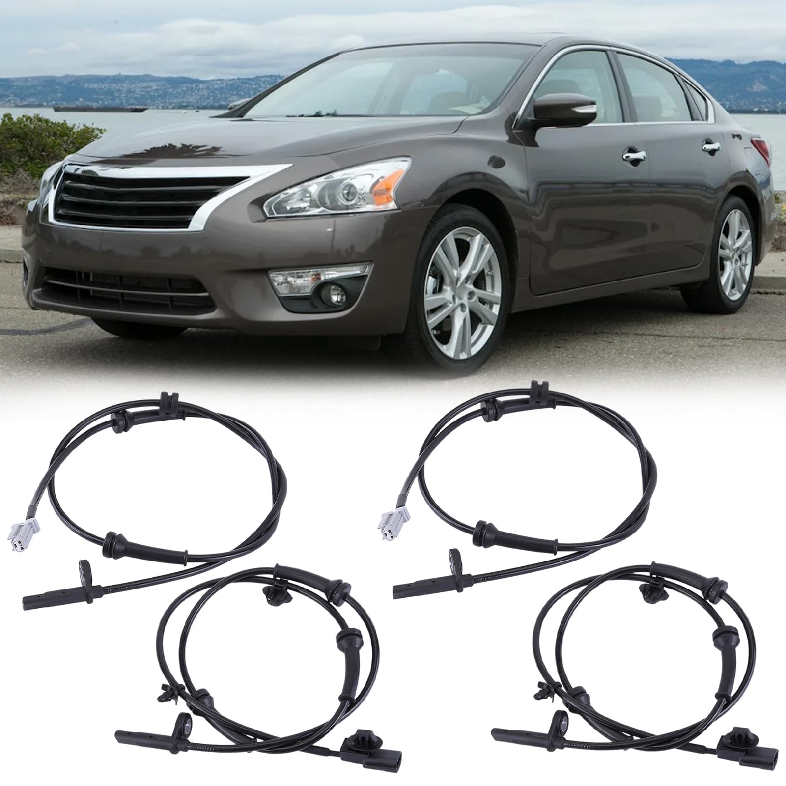 Amazon.com: 4Pcs ABS Wheel Speed Sensor Compatible for Altima 2013