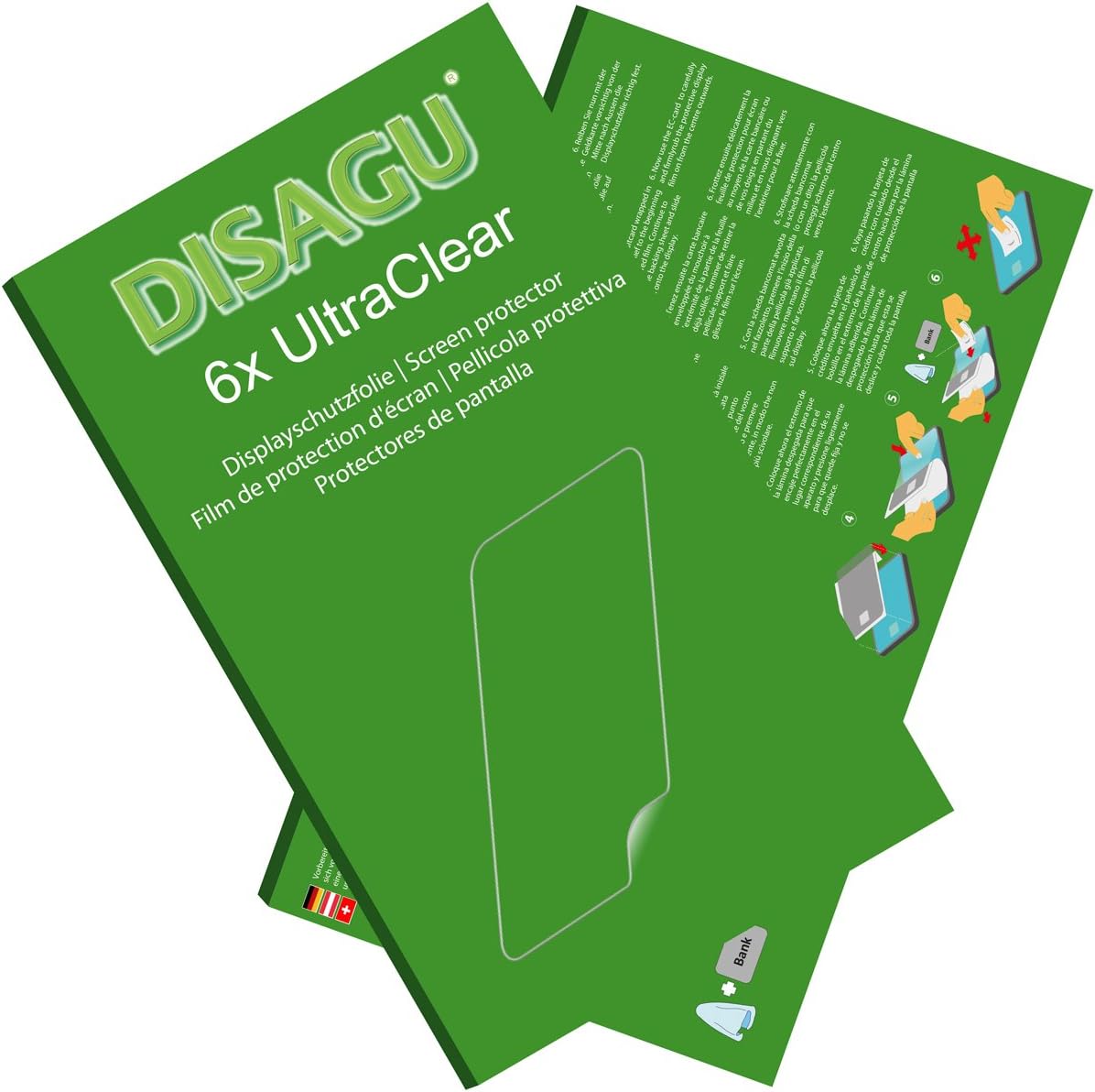 6x Ultra Clear Screen Protector for Sony PSP-E1000