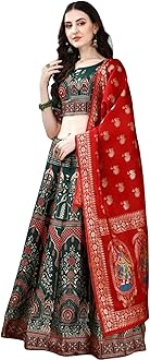 JAYA CREATION BANARASI JAQUARD LEHENGA CHOLI
