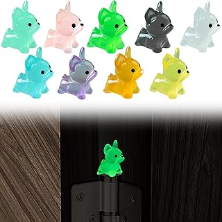 9PCS Puppies Hinge Head Puppies Door Hinge Decorative Puppies Hinge Head Decorative Topper Animal Magnetic Hinge Heads