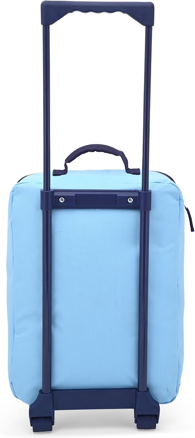 Fast Forward Bluey 16" Soft Luggage - Cute & Durable Carry-On Suitcase for Travel 16X12X5