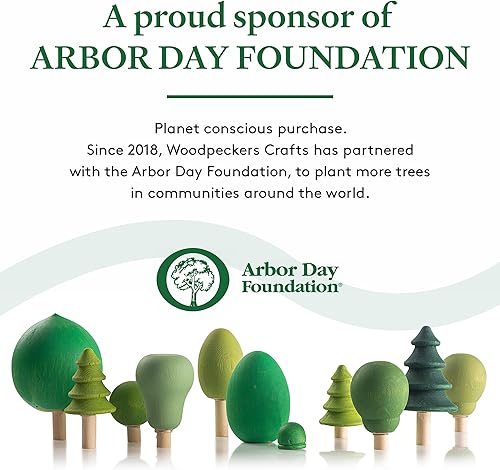 Miniatura 8 de Cuentas de bola de madera sin terminar de 1-14 pulgadas, agujero de 38 pulgadas, paquete de 12 cuentas de madera grandes para manualidades, cuentas